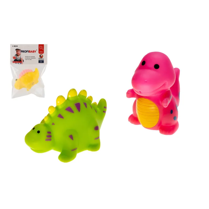 Profibaby Dinosaurus do vody striekací plast 3 druhy v sáčku 11x16cm 0m+