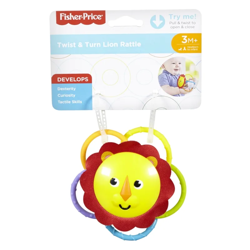 Fisher Price Chrastítka pre zvieratá ASST rôzne typy