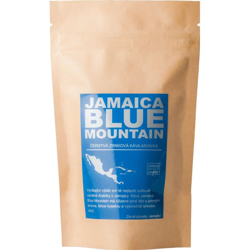 Jamaica Blue Mountain Arabika 200g, Zpracování Středně mletá ( turek )