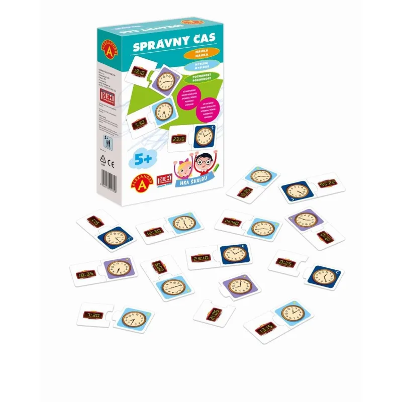 PEXI Ostatné PEXI Alexander Správny čas - škola hrou, vzdelávacia hra