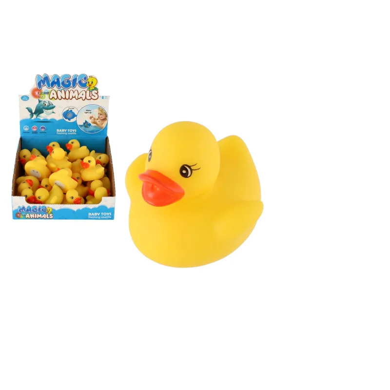 Teddies Kačenka zvieratko svietiace vo vode plast 5,5cm na batérie