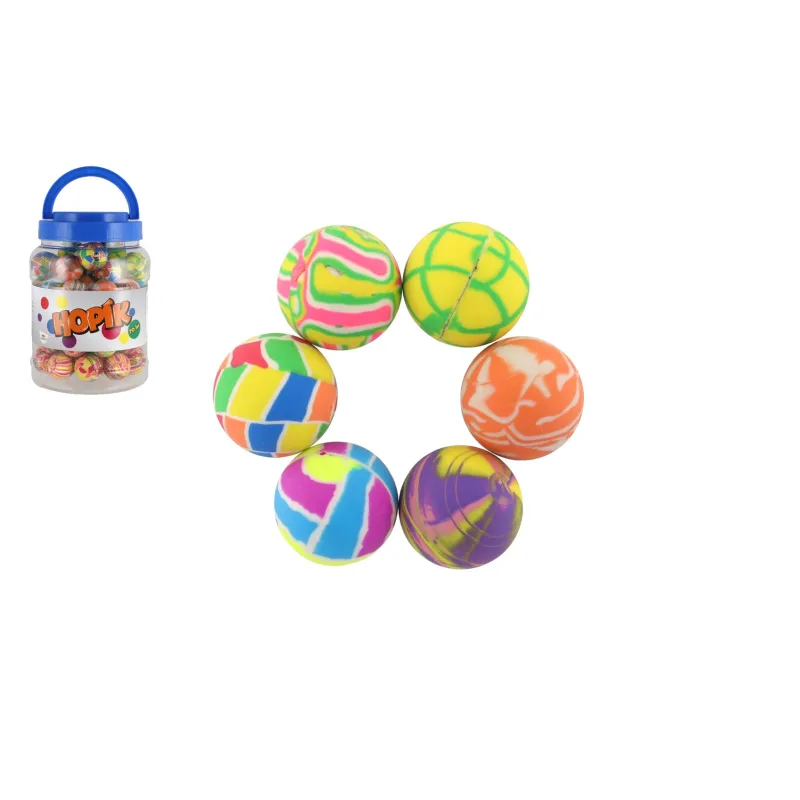 Teddies Hopík farebný 3,2cm mix farieb 70ks v dóze