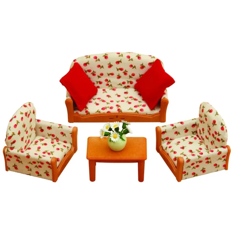 Sylvanian Families 4464 Nábytok - sedacia súprava so stolíkom