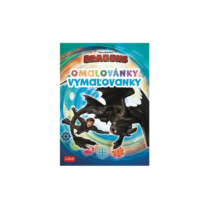 Trefl Omalovánky Jak vycvičit draka 20x27,5cm