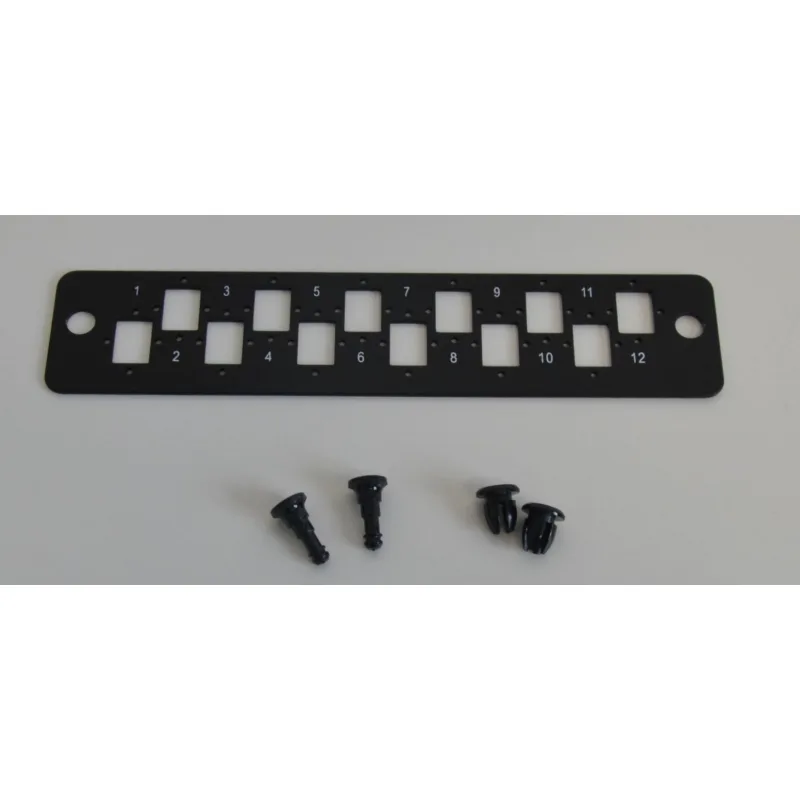 OEM Čelo pro 19" 2U Optickou vanu pro 12xSC port 3514fp