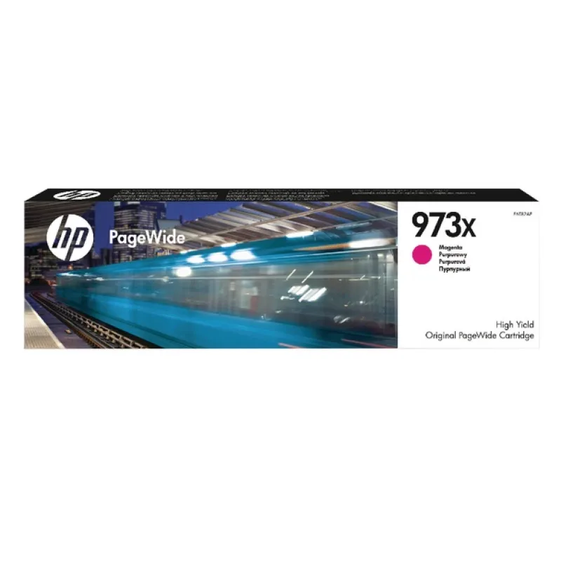 HP 973X purpurová inkoustová kazeta, F6T82AE F6T82AE