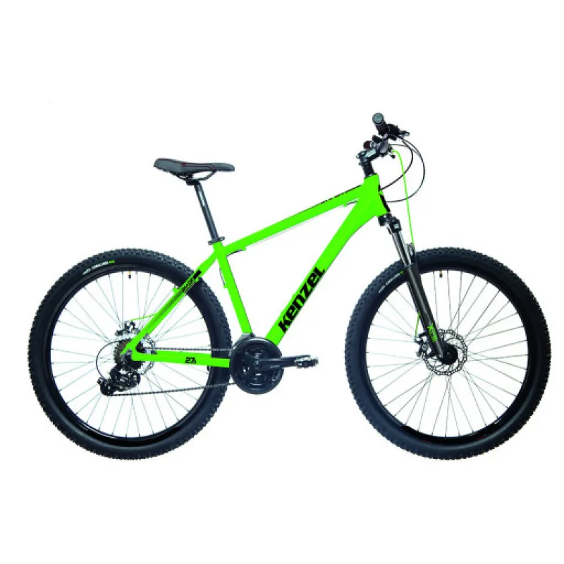 Kenzel Shade 27,5 Pánské horské kolo 2025 zeleno-černé (rám 21")