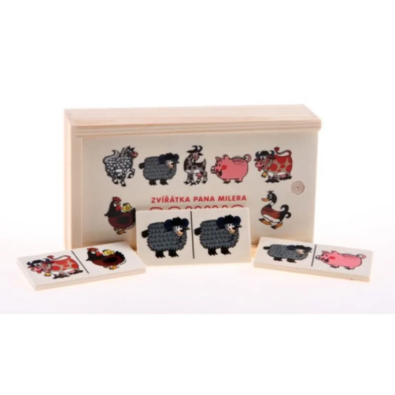 Domino zvířátka pana Müllera, 28 ks