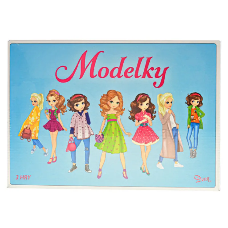 Logická společenská hra, Modelky