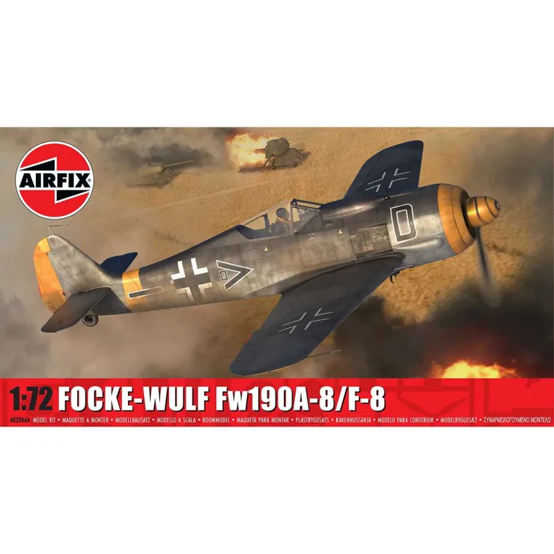 Airfix Classic Kit lietadlo A02066A - Focke-Wulf Fw190A-8/F-8 (1:72)