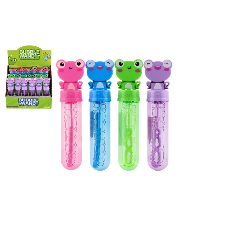 Teddies Bublifuk Žaba 13cm 4 farby