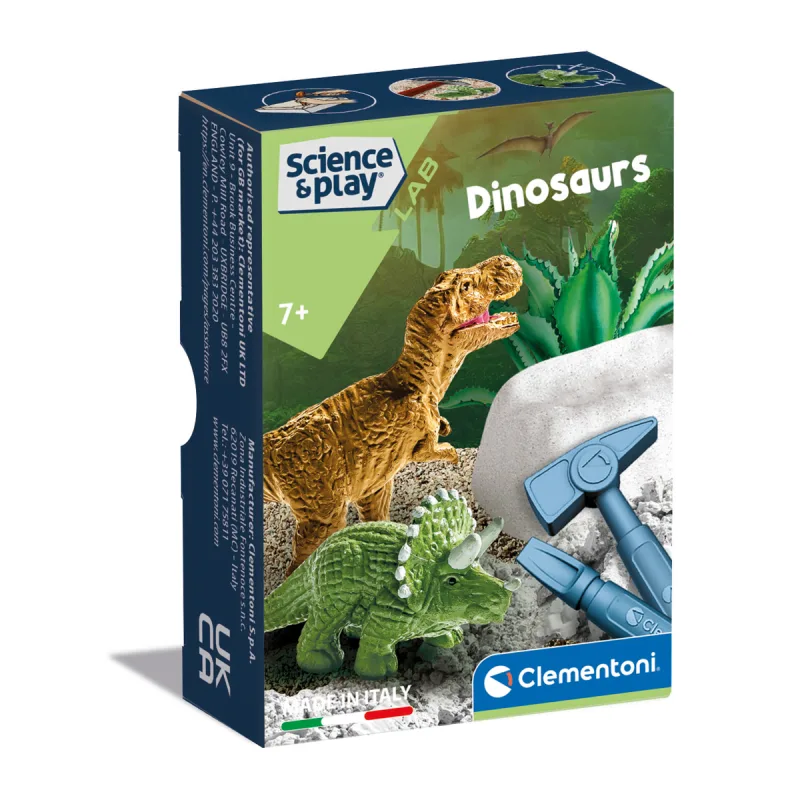Clementoni SCIENCE - Mini sada, Vykopávky - Dinosauři