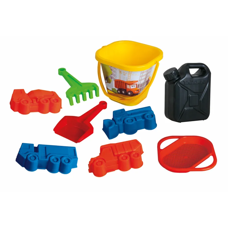 Dino Ostatné Dino Tatra súprava kanistrov na piesok 9ks