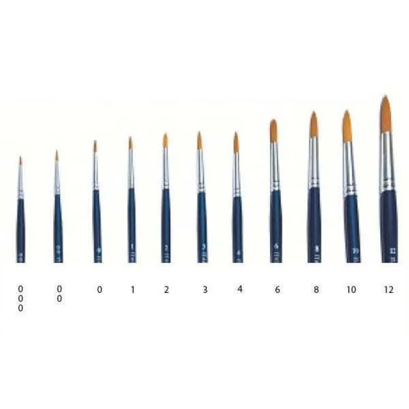 Italeri Brush Synthetic Round 51211 - okrúhly syntetický štetec (veľkosť 8)