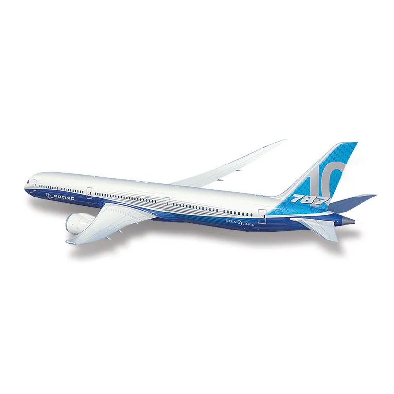 Maisto - Fresh Metal Tailwinds - lietadlá, Boeing 737 MAX 10, bielo-modrá, blister