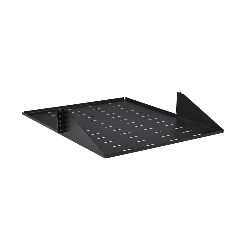 EATON Police pevná SmartRack 2U, nosnost 45kg, hloubka 546mm, montáž na střed, odvětrávaná SRSHELF2PCENTER