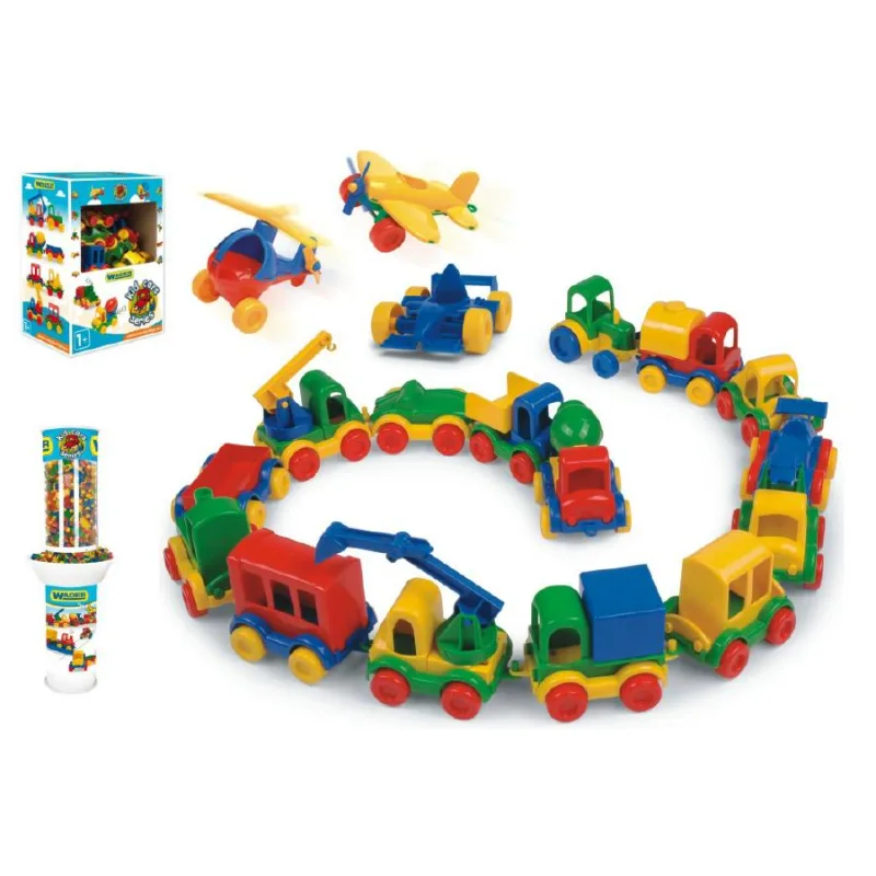 WADER Auto mini plast 10cm /kus/ asst 10 druhov