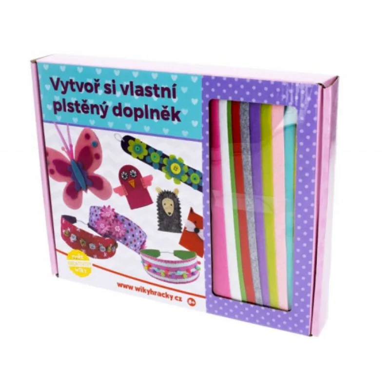 Kreativní set - Vytvoř si vlastní plstěný výrobek