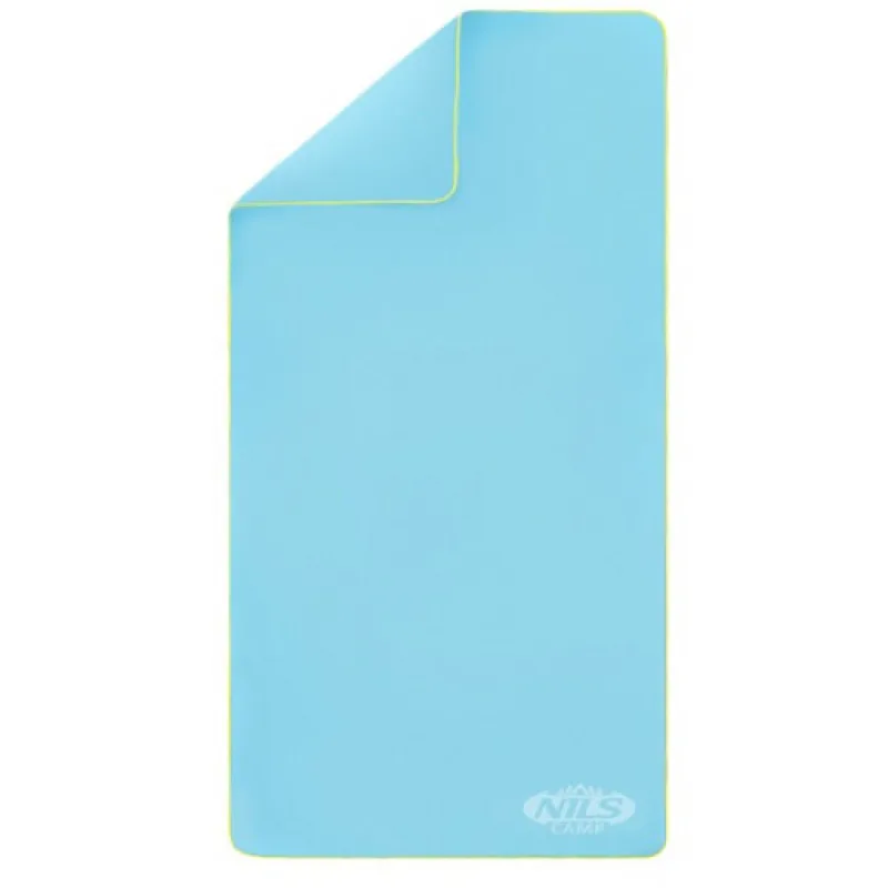 Ručník z mikrovlákna NILS Camp NCR12 modrá-zelená