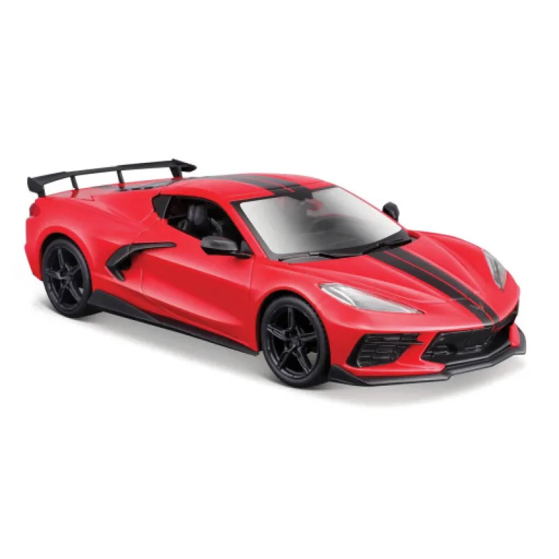 Maisto Chevrolet Corvette Stingray Coupe, (2020) Červená 1:24