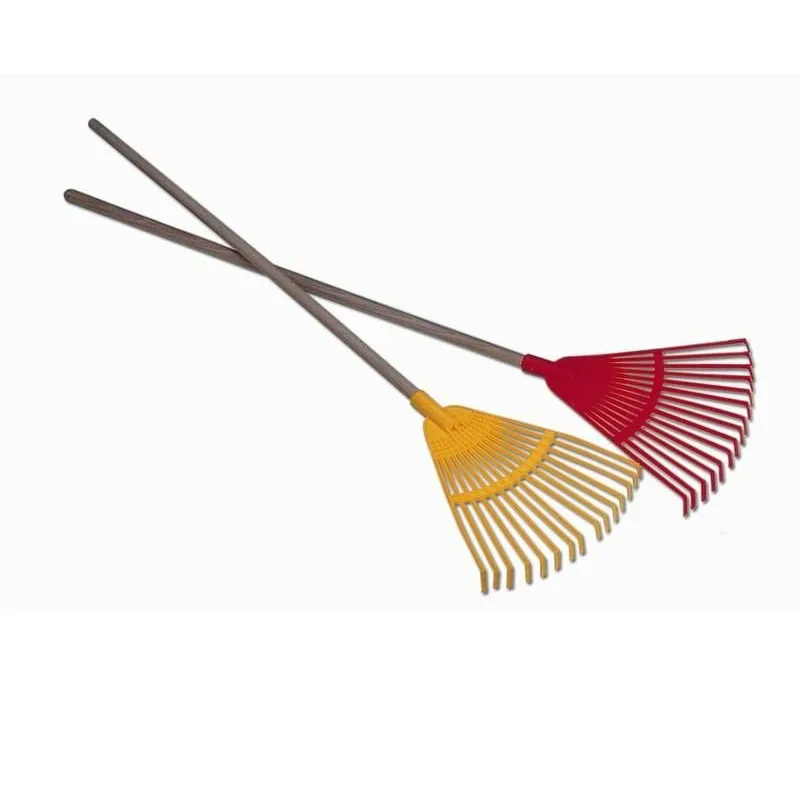 Hrábě s dřevěnou rukojetí na listí 60 cm