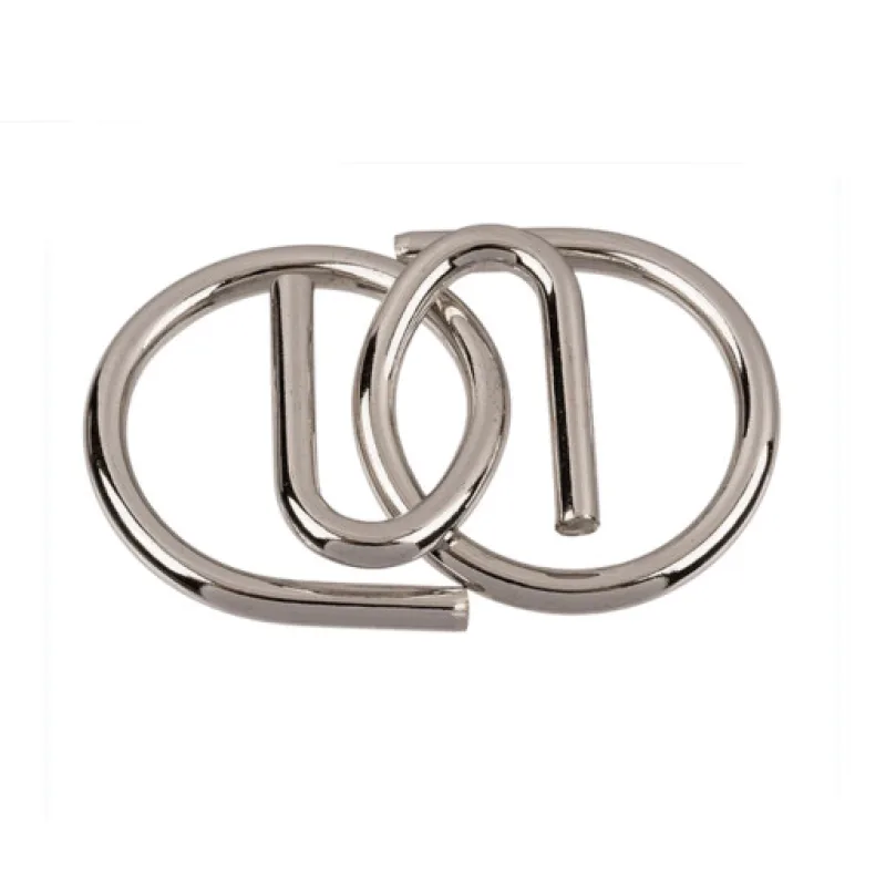 Kovový hlavolam dvojčata v retro krabičce