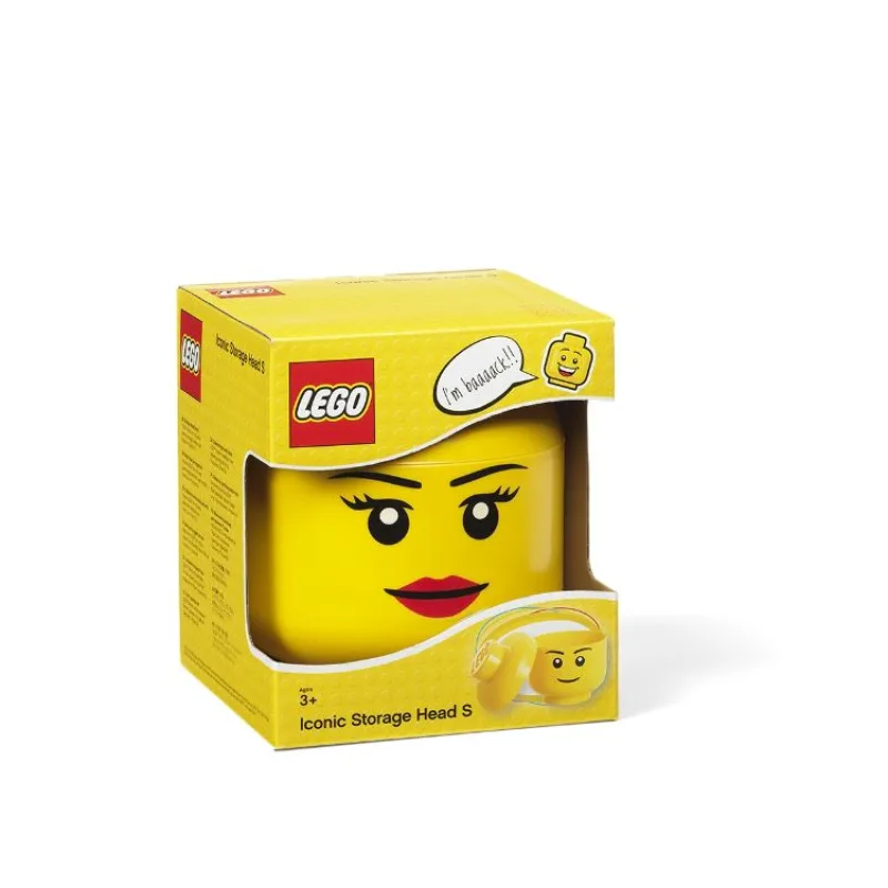 Smartlife LEGO úložná hlava (mini) - dívka
