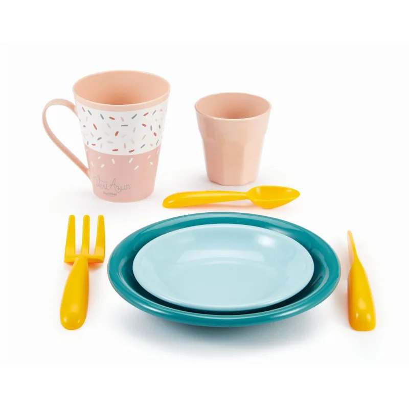 Ecoiffier Veľká sada riadu na piknik