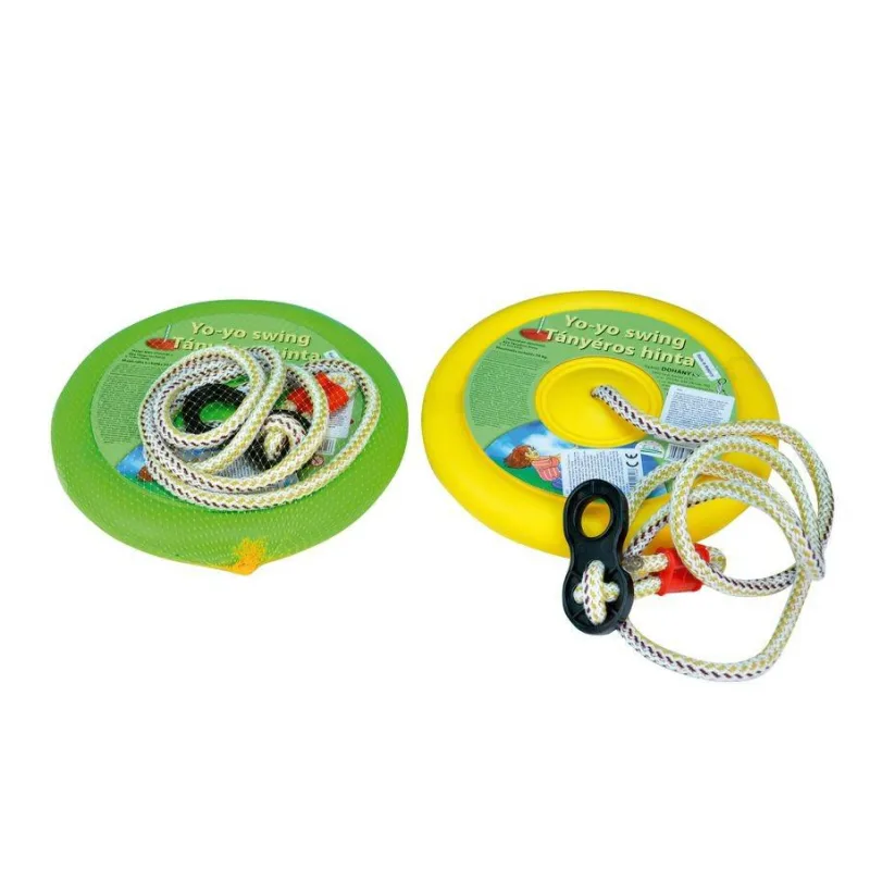Teddies Hojdačka Jojo kruh na zavesenie priemer 27cm nosnosť 50kg asst 3 farby