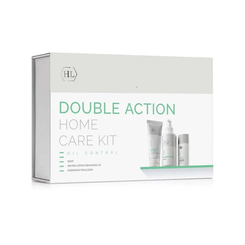 HL Cosmetics Double Action Oil Control Kit 125 + 70 + 30 ml