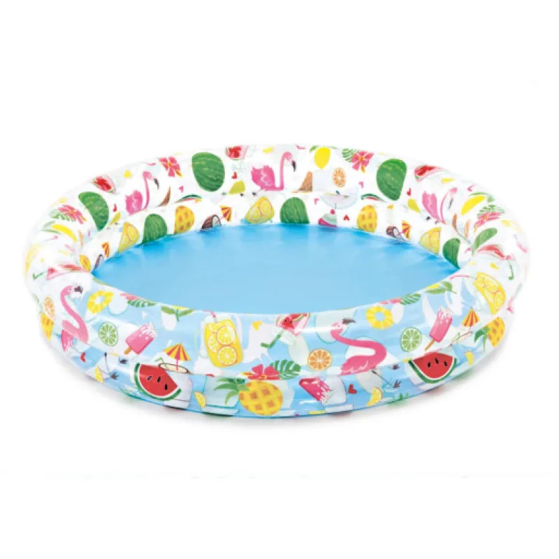 INTEX 59421 Kulatý dětský bazén Fruity 125x25 cm