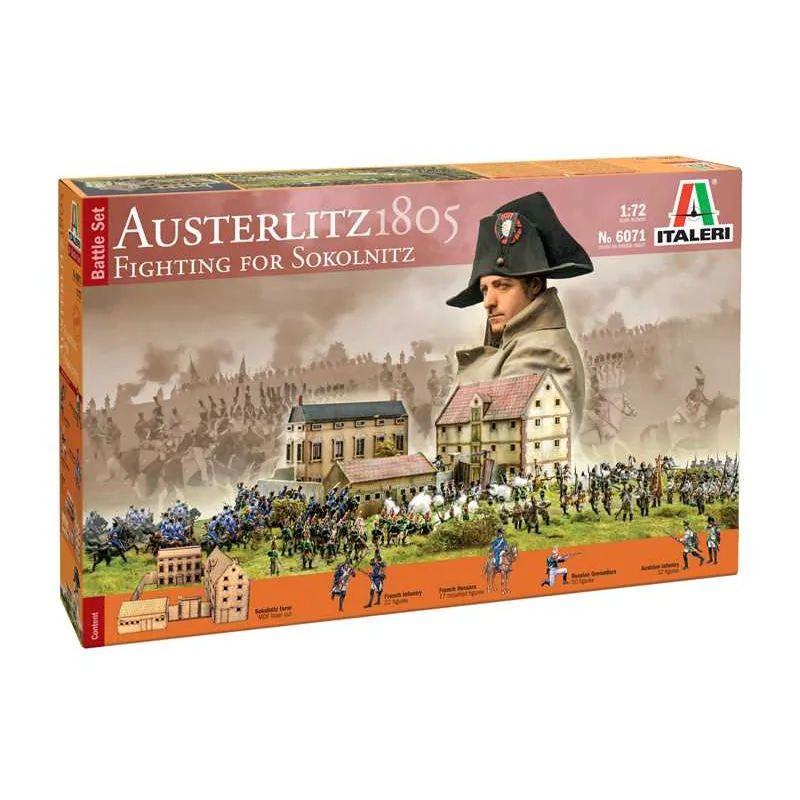 Italeri Mode Kit diorama 6071 - Austerlitz 1805 - Fighting for Sokolnitz (1:72)