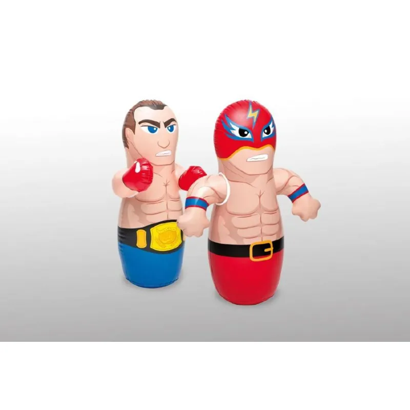 Intex Teddies Figúrka boxovacia 3 druhy veľ. 94-98x44-61 cm nafukovací