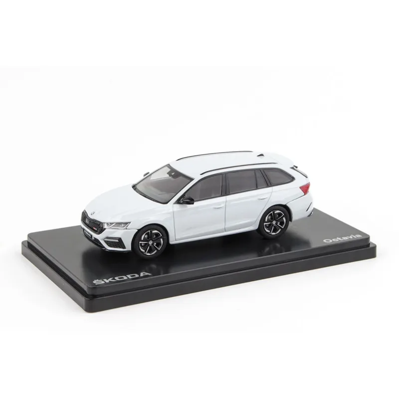 Abrex Škoda Octavia IV Combi RS (2020) 1:43 - Biela Moon Metalíza