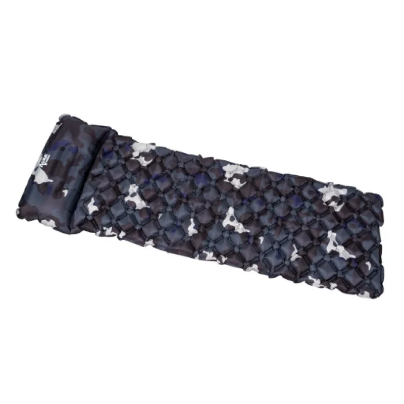 Acra L140M nafukovací karimatka šedobéžová maskovací s polštářkem 5cm