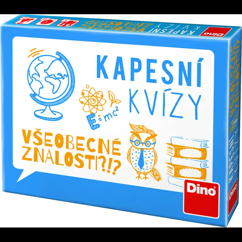Dino Pocket Quizzes - Všeobecná vedomostná hra na cesty