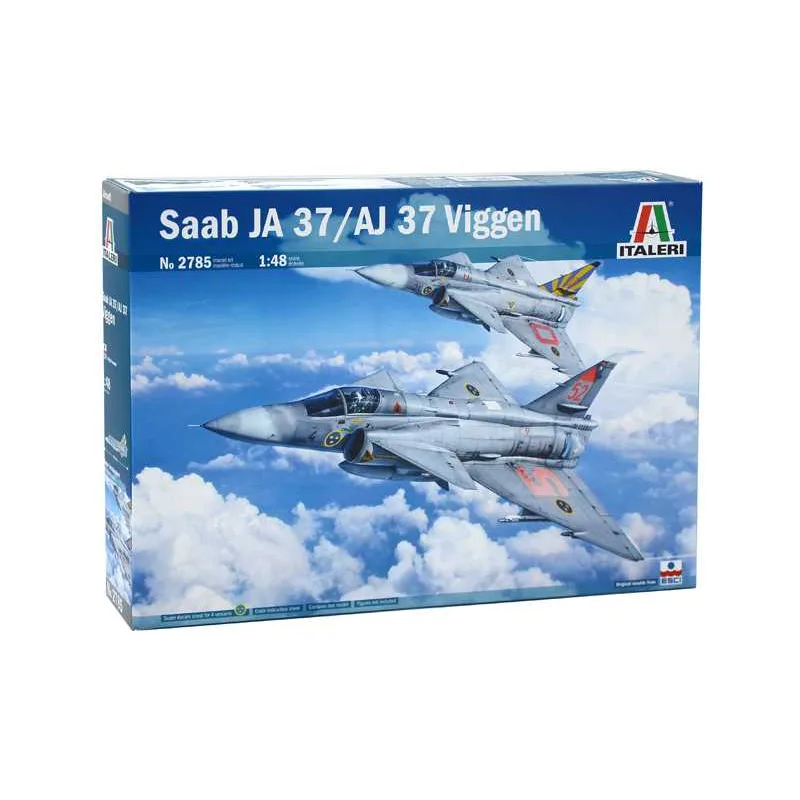 Italeri Model Kit lietadlo 2785 -SAAB JA 37/AJ 37 VIGGEN (1:48)