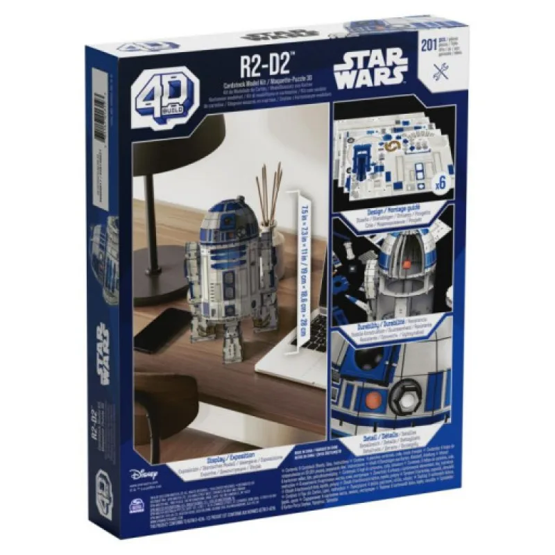 Spin Master 4D Puzzle Star Wars R2-D2