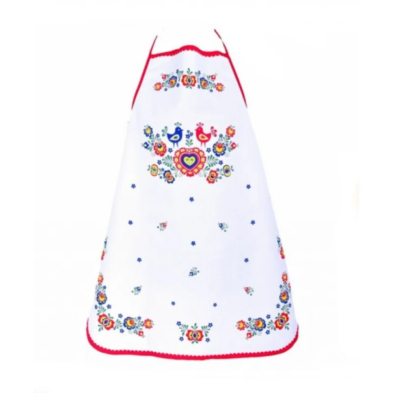 Forbyt Zástěra Folklór červený