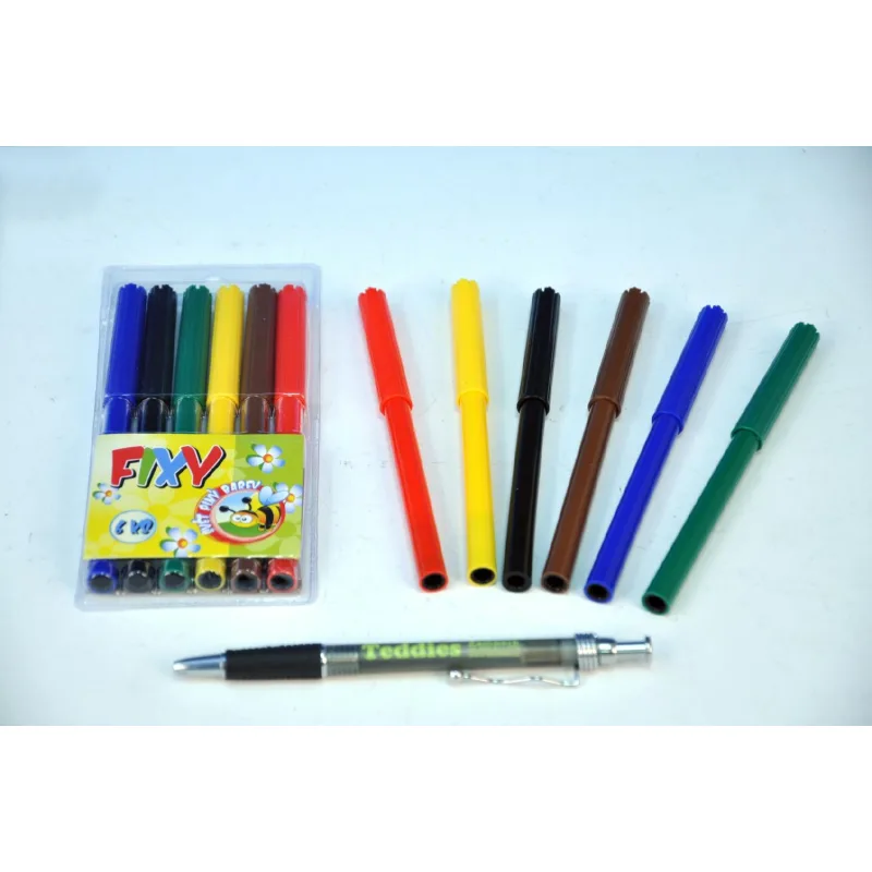 wiky Fixy 6ks v plastovej krabičke 7x16cm