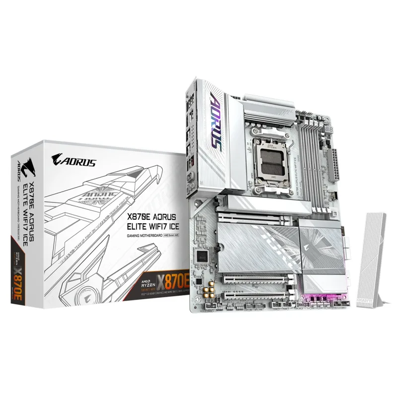 GIGABYTE X870E AORUS ELITE WIFI7 ICE/AM5/ATX X870E A ELITE WF7 ICE