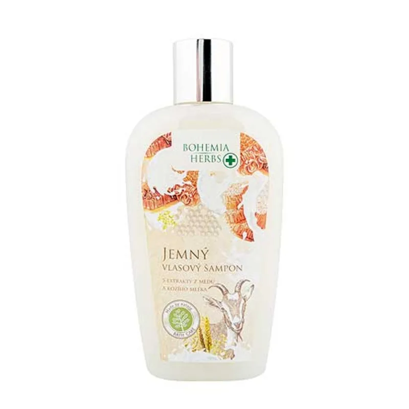 Bohemia Vlasový šampon 250 ml - med a kozí mléko