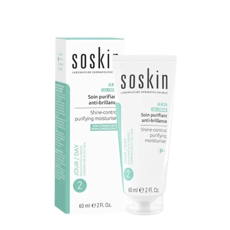 Soskin-Paris Shine-control purifying moisturiser 60 ml