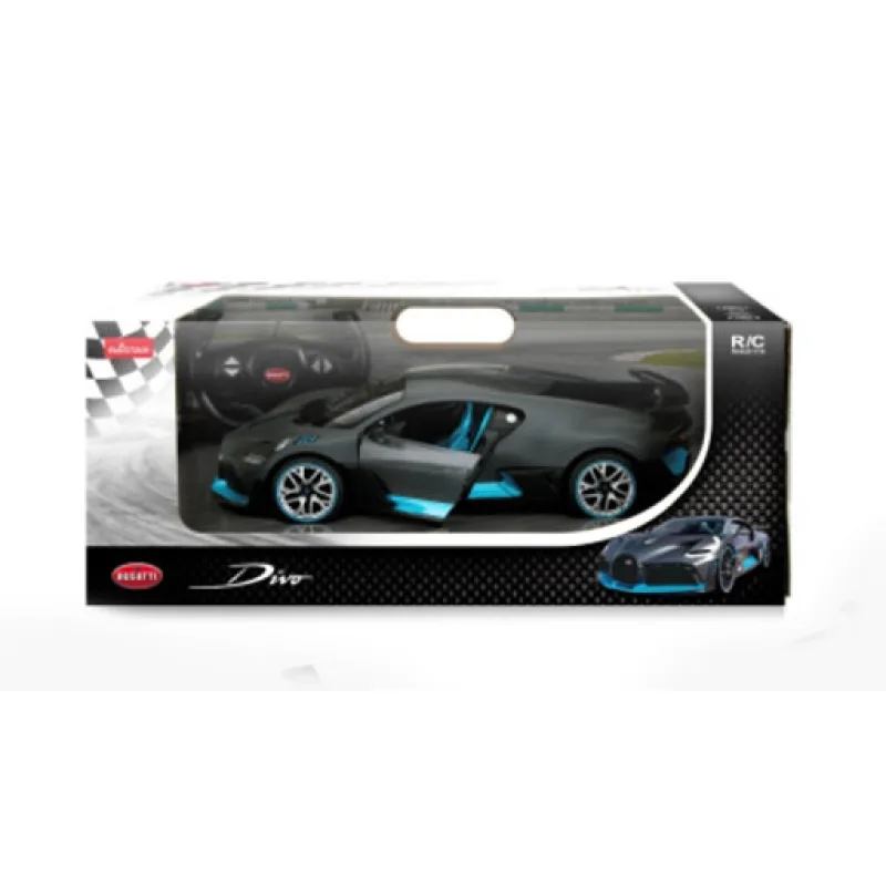 Rastar Bugatti Divo RC auto, Šedé 1:14