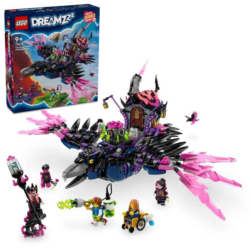 LEGO DREAMZzz™ 71478 Nikdyčarodejnica a jej Polnočný krkavec