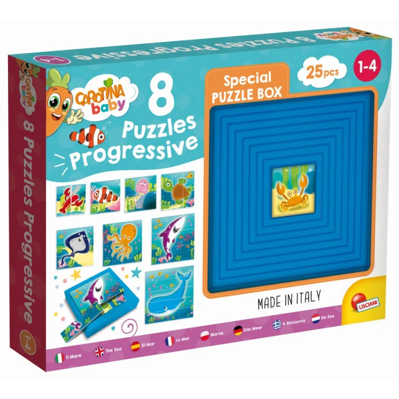 Liscianigioch CAROTINA BABY 9 PUZZLE - More