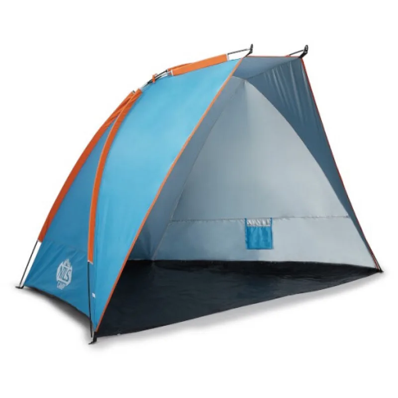 Nils Camp NC8030 Plážový paravan, Modro-oranžový