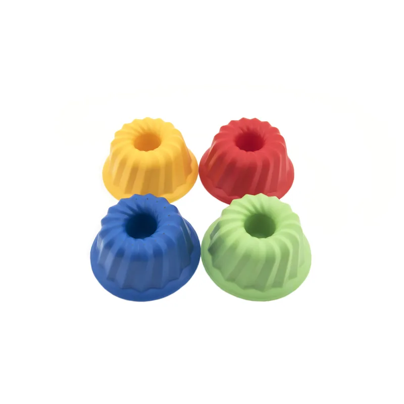 LORI Formička Bábovka okrúhla plast 12x7cm asst 4 farby 12m+