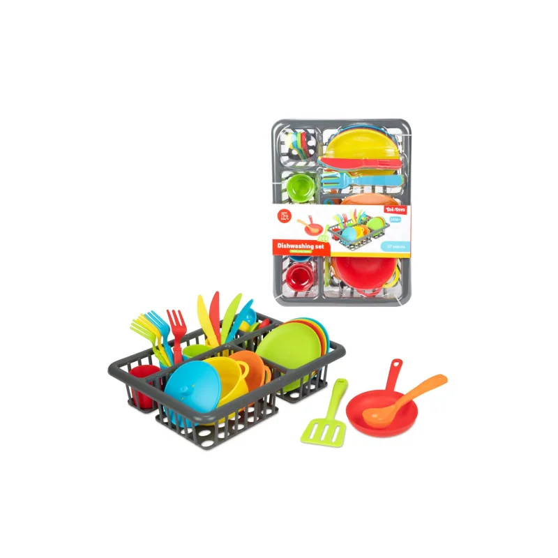 Teddies Kuchynská sada riadu plast 27ks v blistri