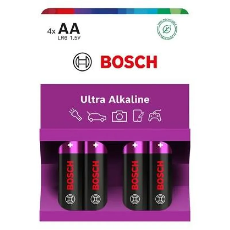 Bosch LR6UA4B/ 00 Ultra Alkaline (Blistr 4 ks) 444251,00